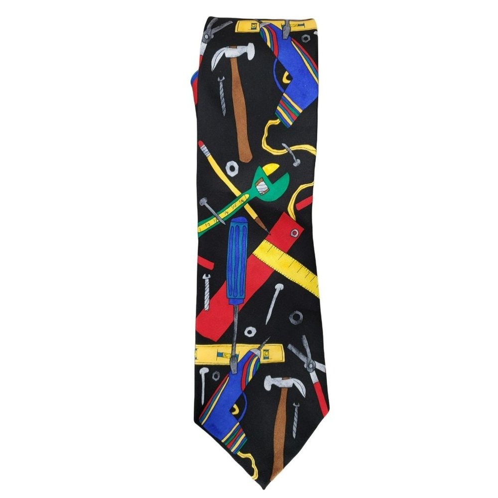 Save the Children Tool Time‎ Tools Silk dad Necktie neck tie